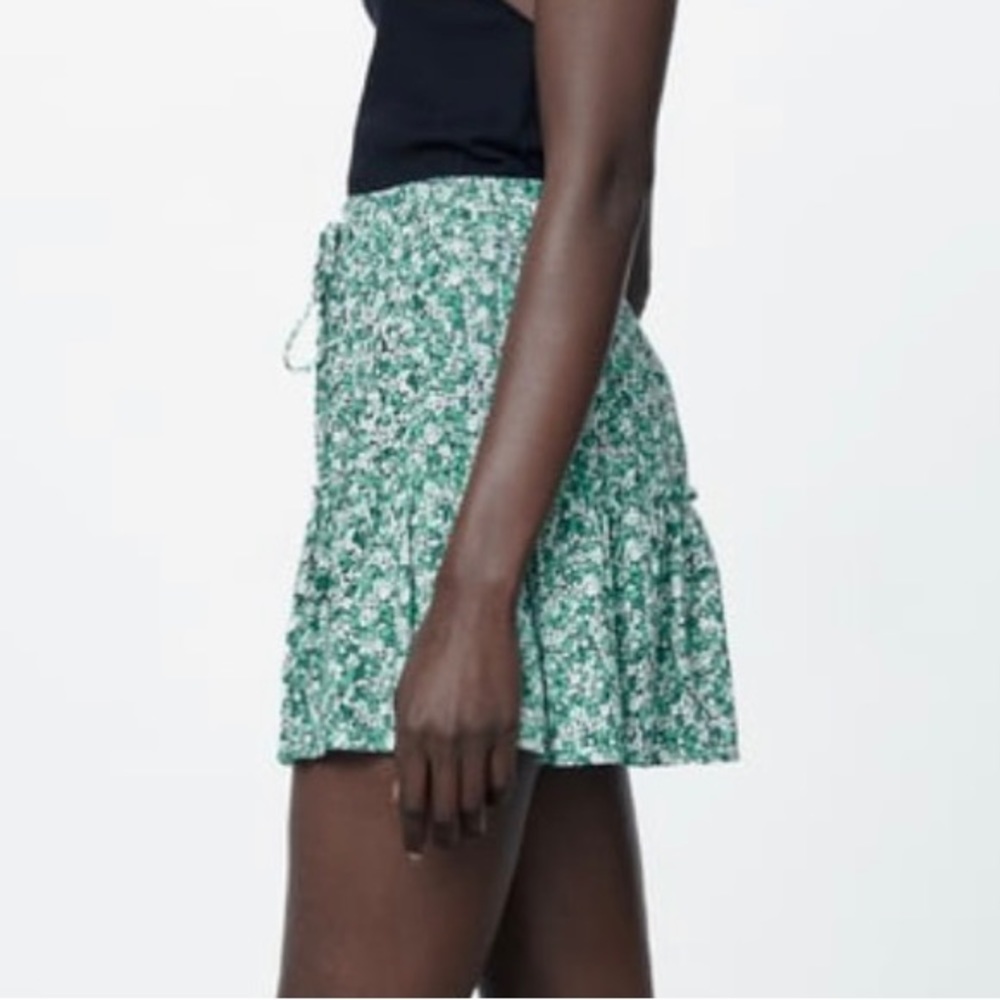 Zara Floral Print Skort - Picture 3 of 8
